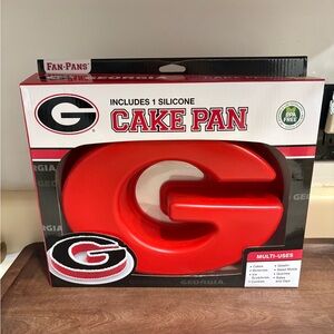 Georgia Bulldogs Silicone Cake Pan